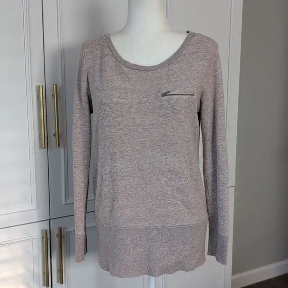Ann Taylor LOFT Textured Knit Sweatshirt - Size Small - Picture 4 of 8